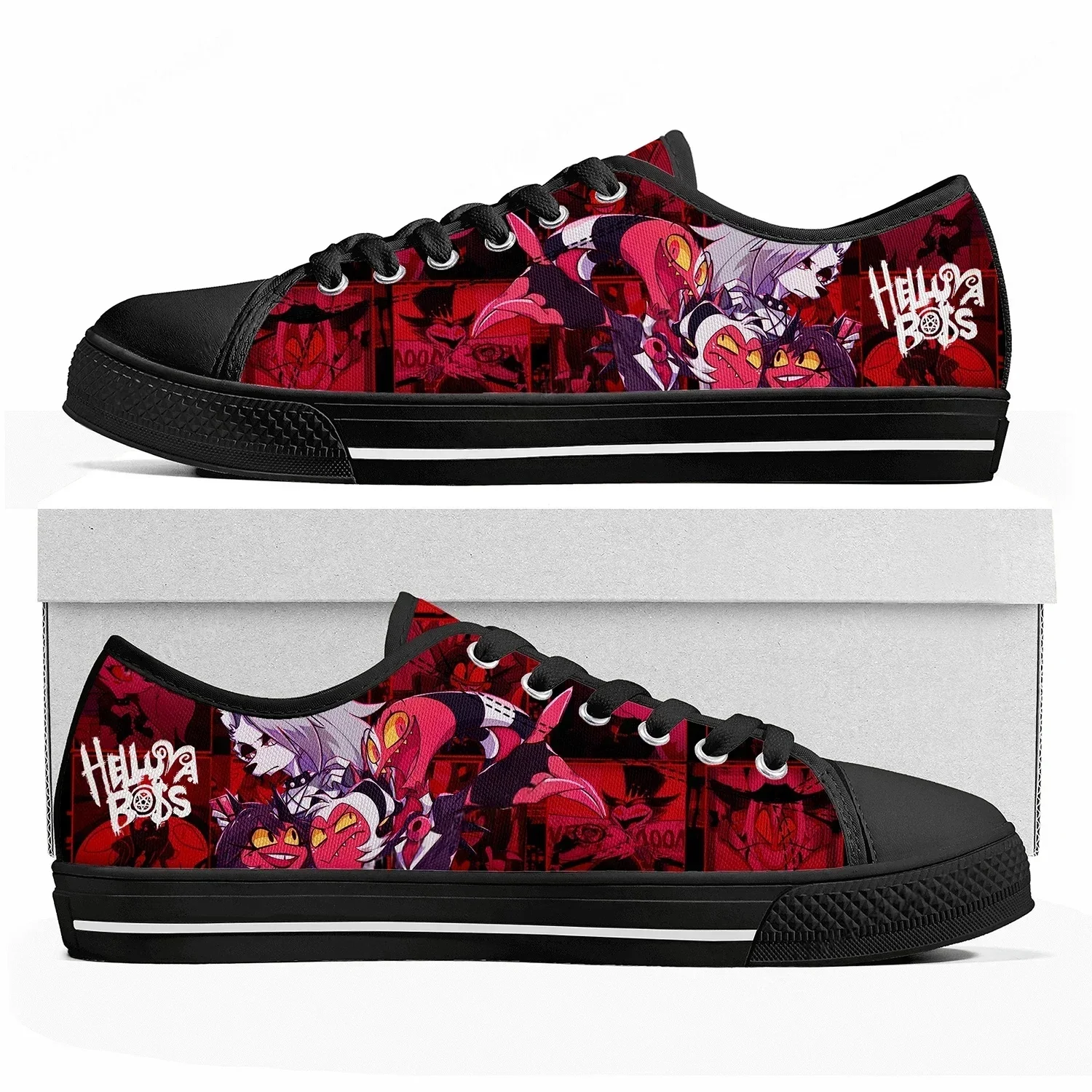 Men Shoes Boss - Boss Anime Karikatür Manga Helluva Düşük