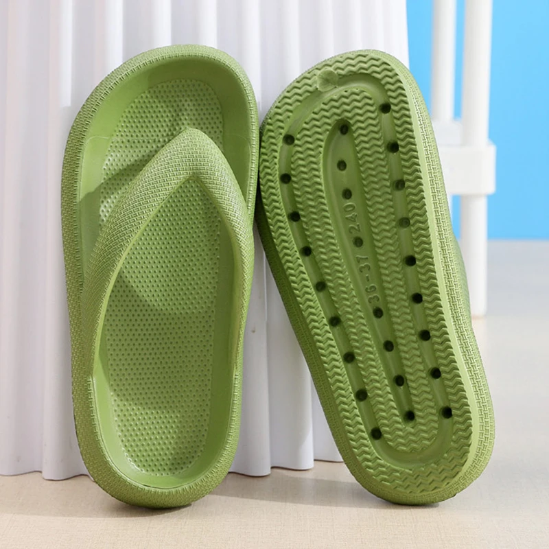 Men'S Shoes Cloud - Kaymaz Platform Parmak Arası Terlikler Kadın