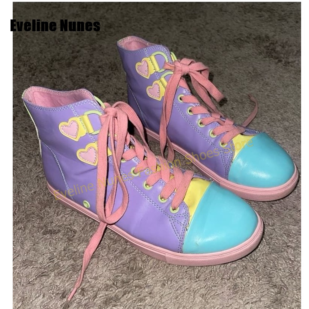 Casual Sneaker Low - Y2K Kız Çocukları İçin Tatlı Yüksek