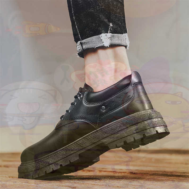 Men Shoes Expensive - Koyu Doğal Deri Moda Eğitmenler Tenis