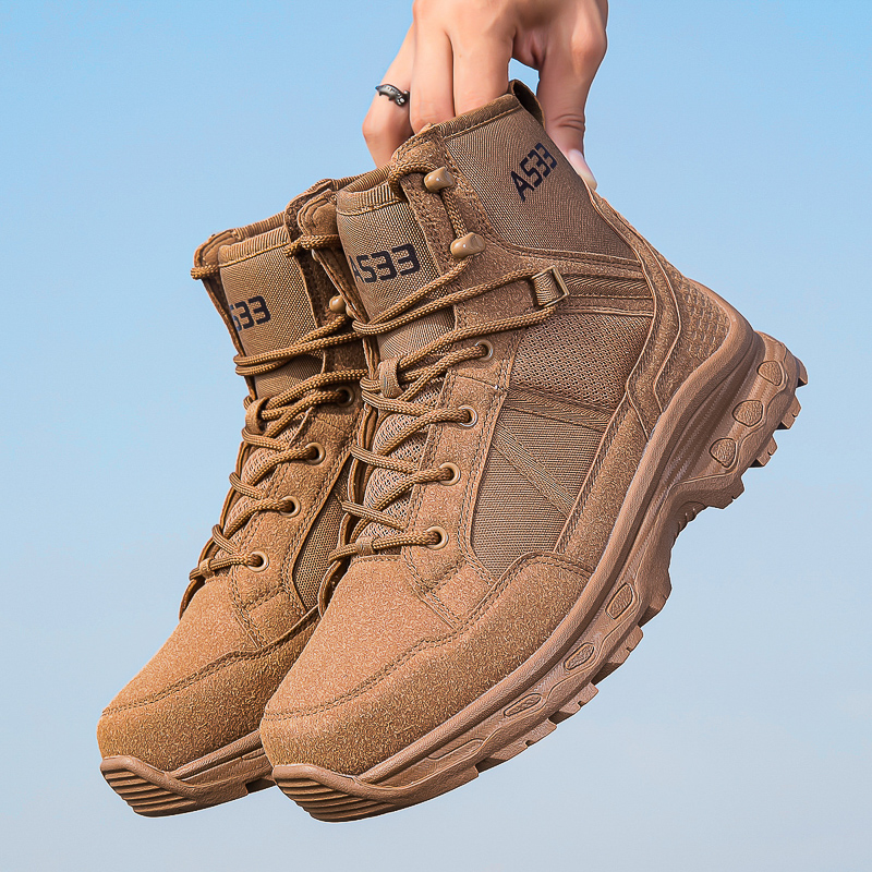 Men'S Shoes Zipper - Erkek Askeri Taktik Bot Ordu Botları