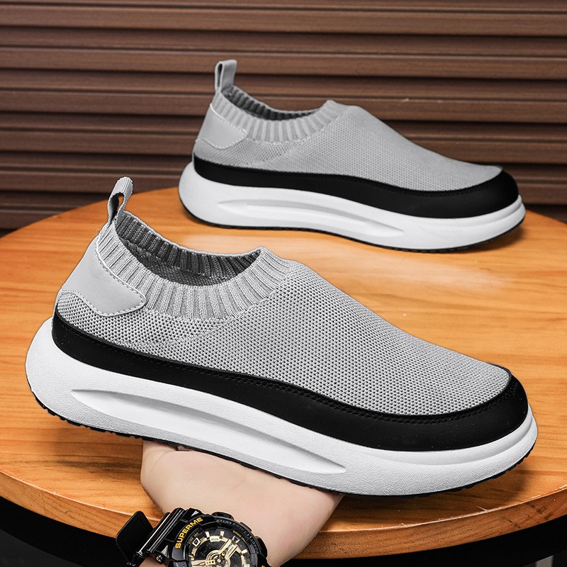 Men Shoes Running - 2025 yeni erkek ayakkabıları nefes örgü
