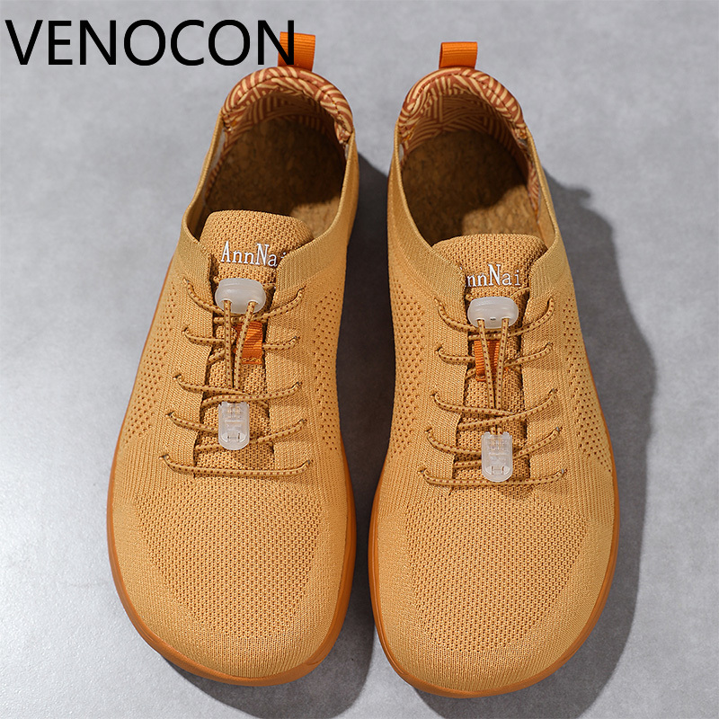 Minimalist Barefoot Shoe - VENOCON Barefoot Geniş Burunlu Minimalist Hava