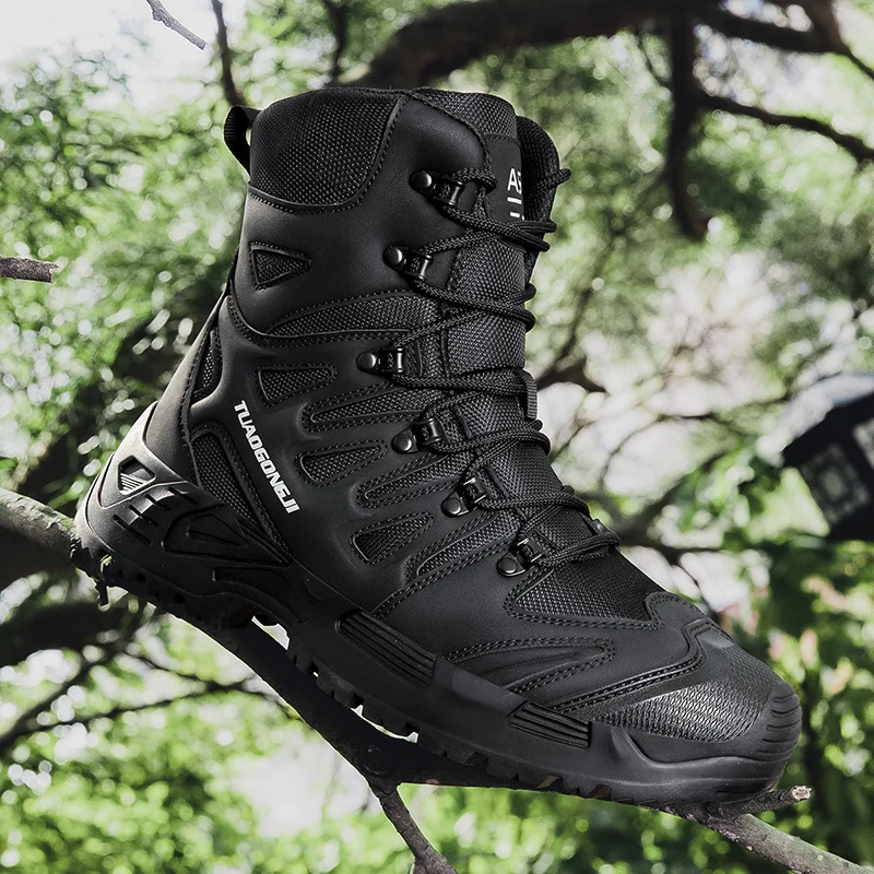 Men'S Shoes Dockers - Erkek Açık Yürüyüş Taktik Bot Ayak