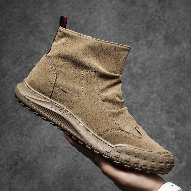 Erkekler İçin Süet Ayakkabılar - Men'S Shoes Zipper incelemesi ve fiyatı