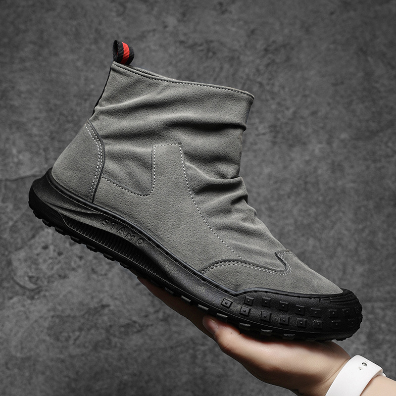 Erkekler İçin Süet Ayakkabılar - Men'S Shoes Zipper incelemesi ve fiyatı