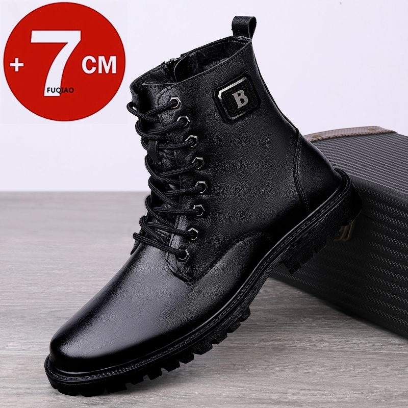 Erkek Hakiki Deri Yükseklik Ar - Men'S Shoes Zipper incelemesi ve fiyatı