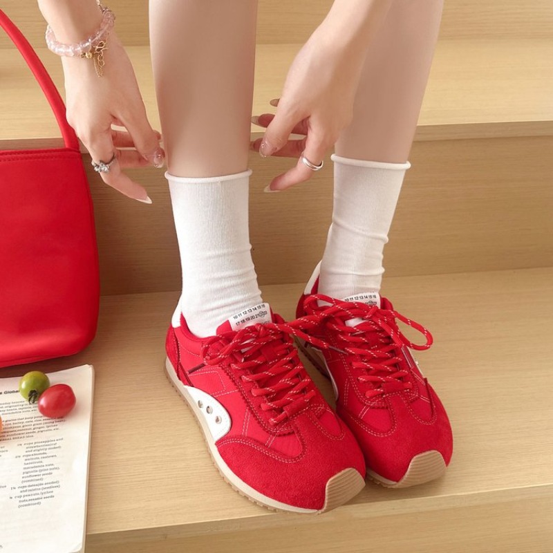 Retro Renk Bloklu Spor Ayakkab - Casual Sneaker Low incelemesi ve fiyatı