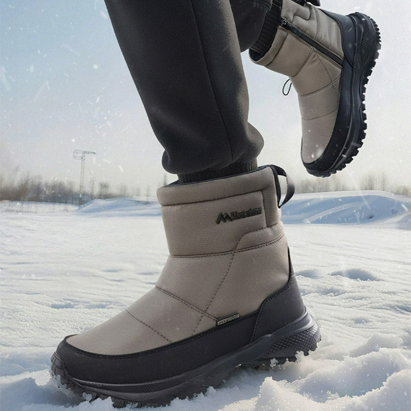 Erkek botları sıcak kar botlar - Men'S Shoes Zipper incelemesi ve fiyatı