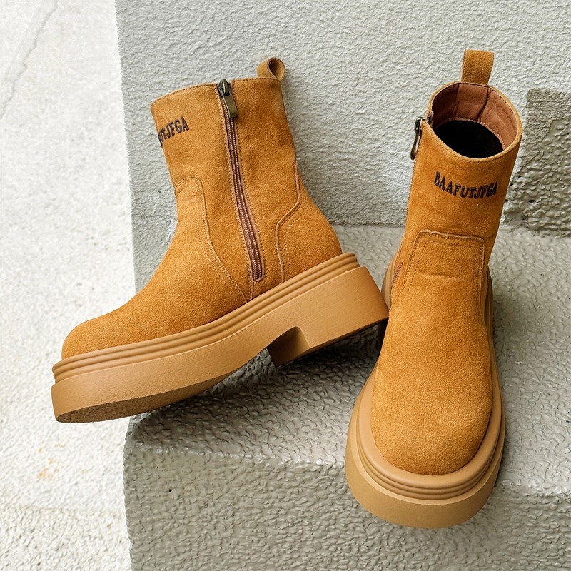 Kışlık Avrupa Amerika Retro Ka - Men'S Shoes Zipper incelemesi ve fiyatı