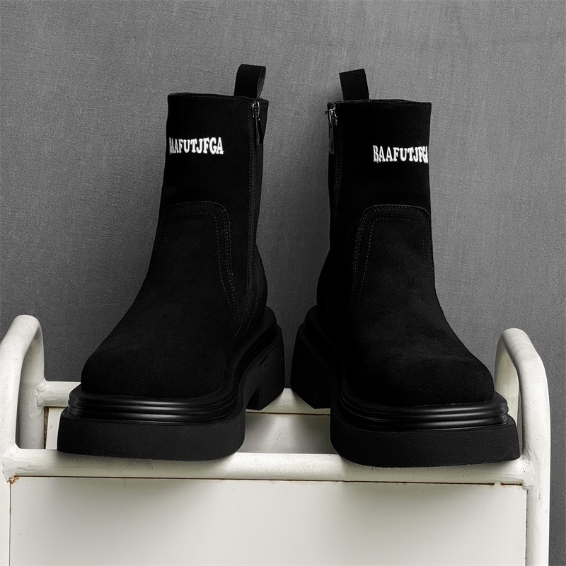 Kışlık Avrupa Amerika Retro Ka - Men'S Shoes Zipper incelemesi ve fiyatı